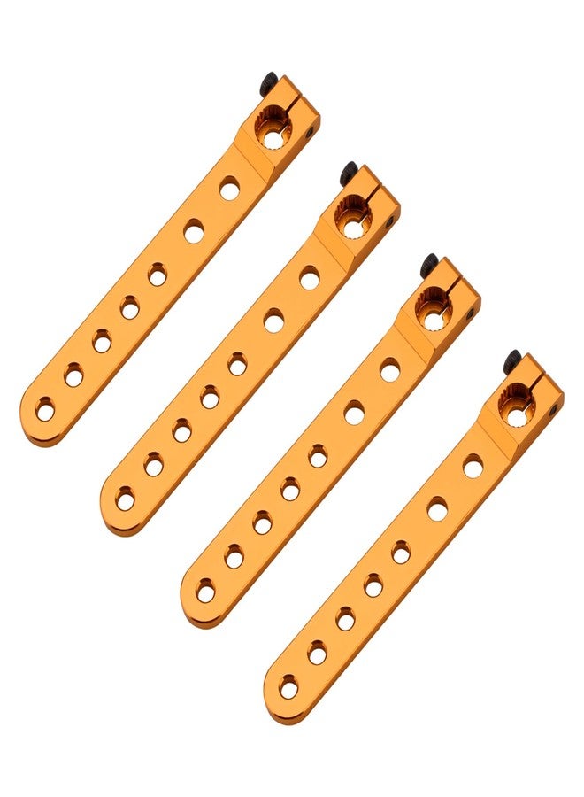 TCRC 4PCS Aluminum 25T Servo Arms Horns for RC Futaba All 1/10 Model Car - Image 2